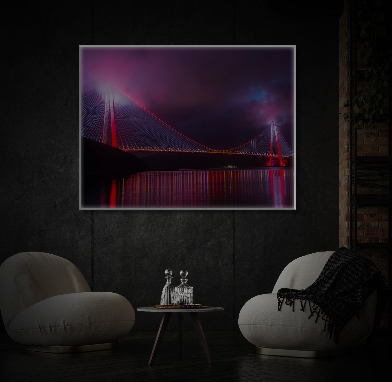 " Yavuz Sultan" LED Leuchtbild