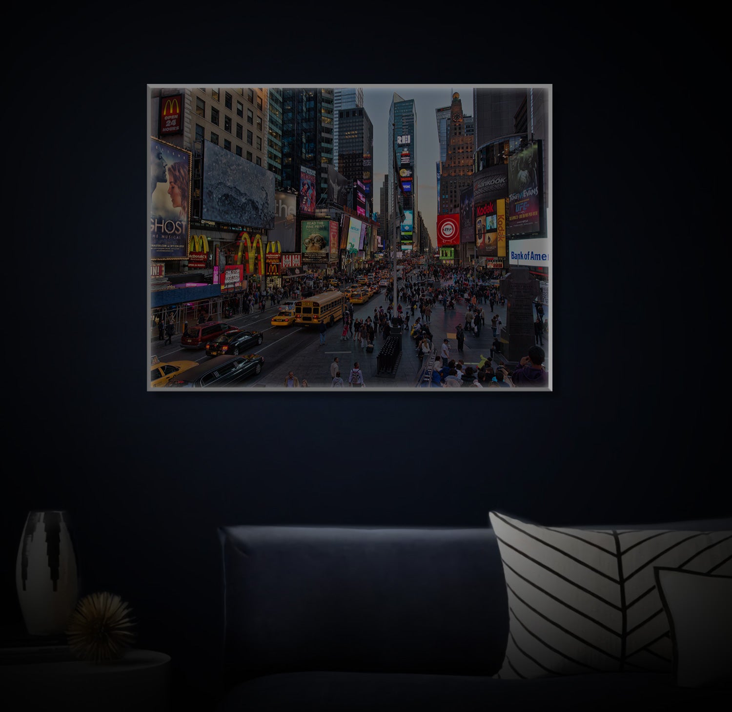 "Cities Art" LED Leuchtbild
