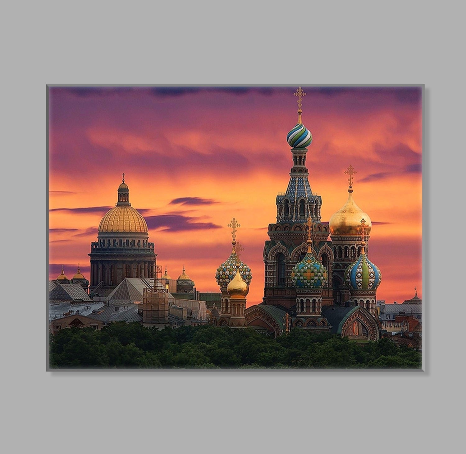 " St.Petersburg" LED Leuchtbild