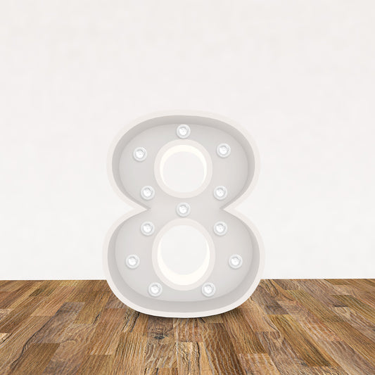 LED Marquee Buchstabe " 8 "