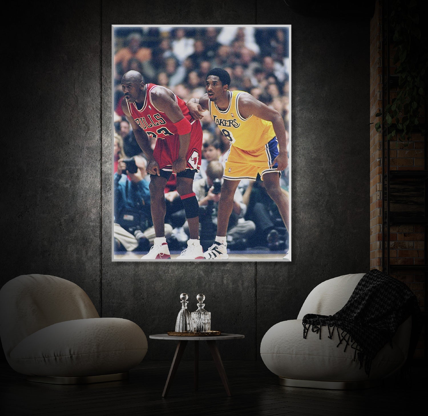 " Kobe Jordan " LED Leuchtbild