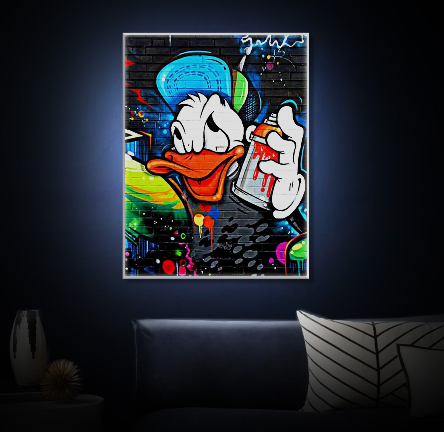 " Donal Duck" LED Leuchtbild