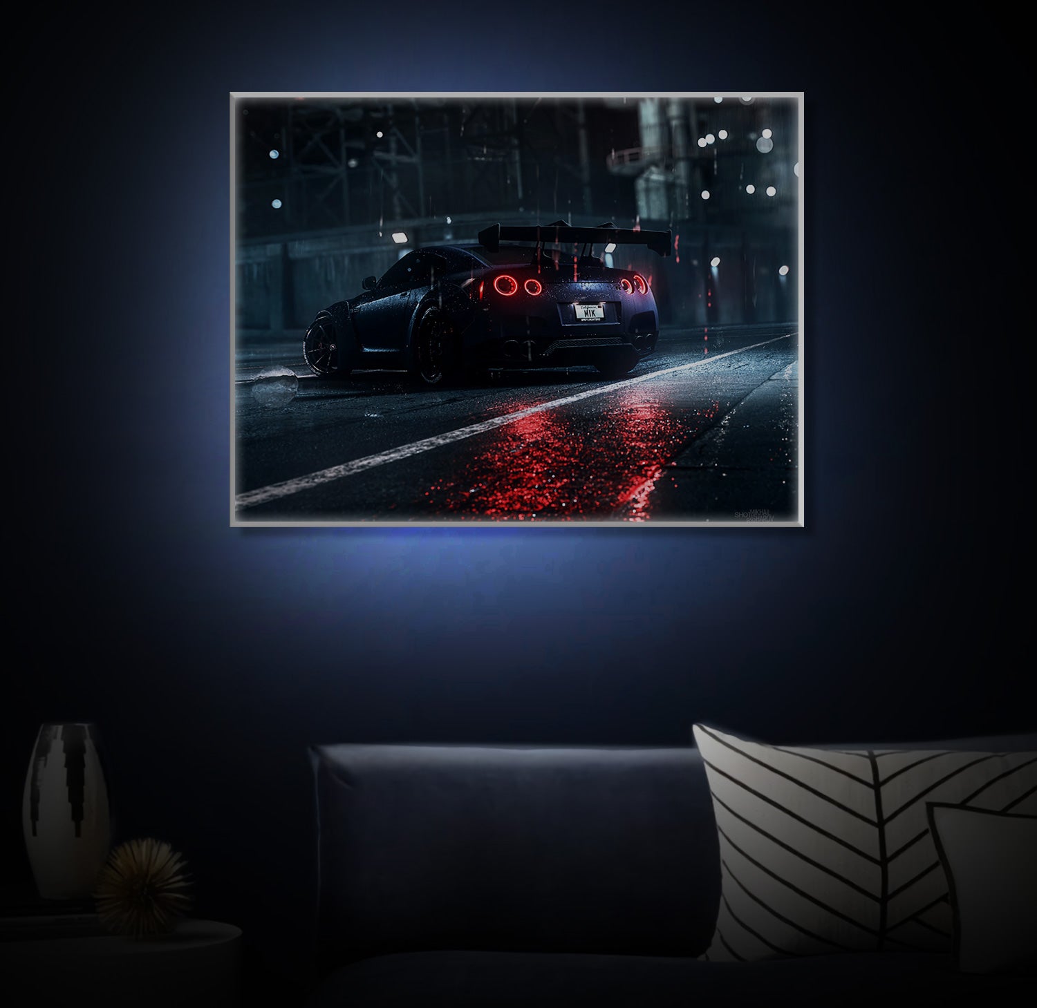 " Chevrolet by Night" LED Leuchtbild