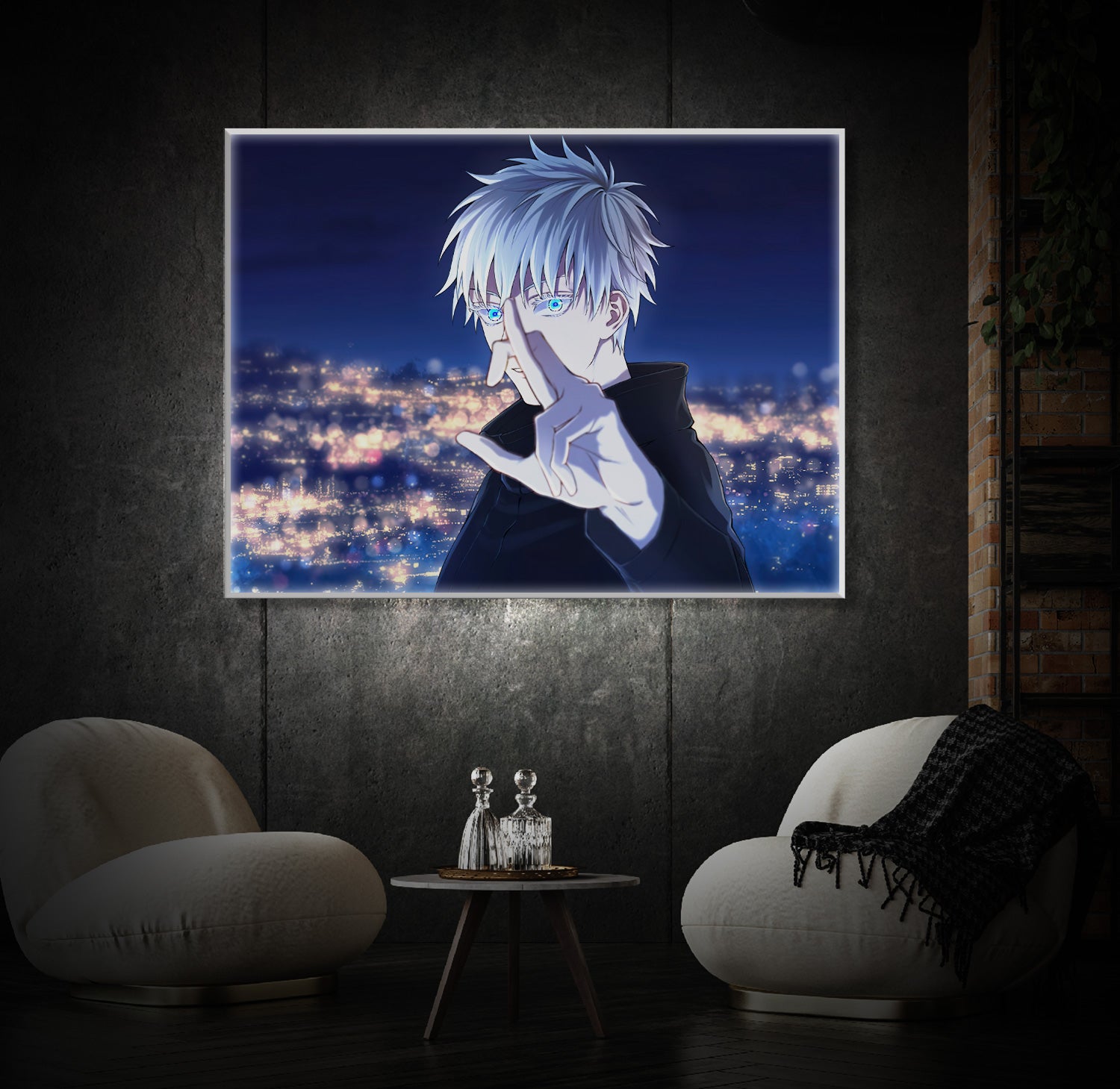 " Anime Art" LED Leuchtbild