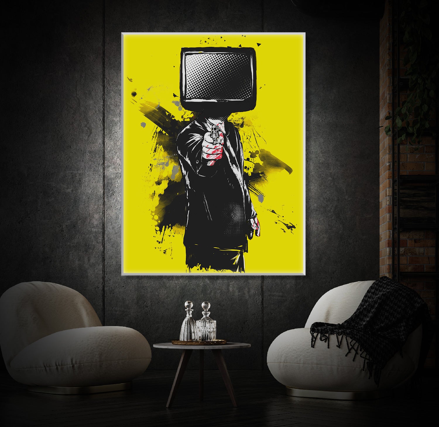 " Design Art Graphics" LED Leuchtbild