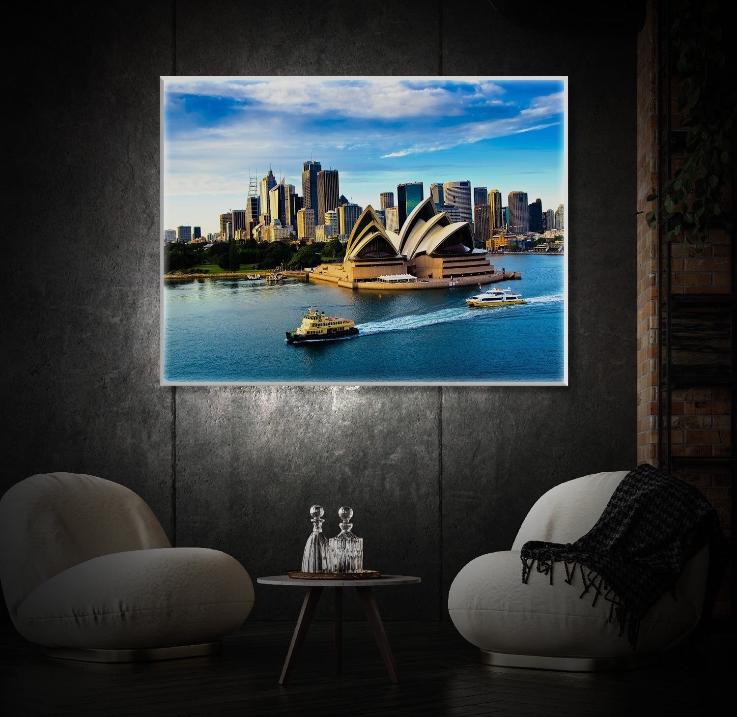 " Sydney" LED Leuchtbild