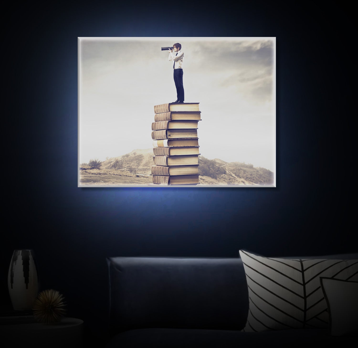 " Book" LED Leuchtbild