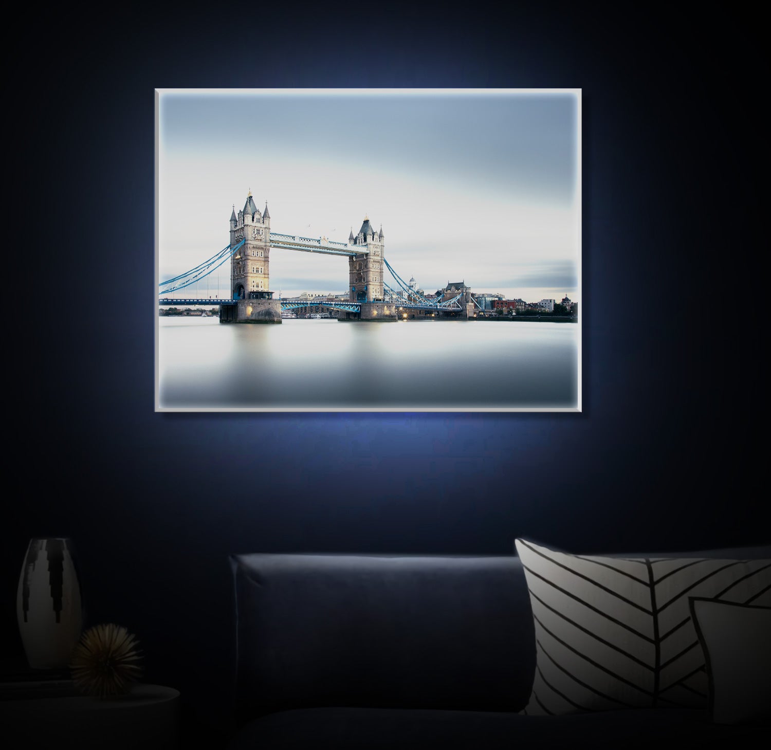 " Tower Bridge Art" LED Leuchtbild