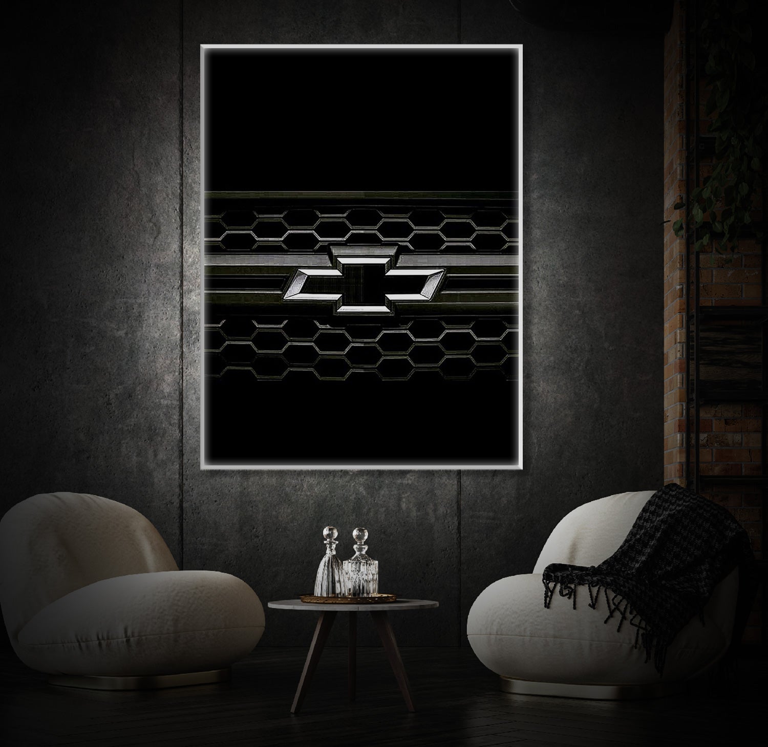 " Chevrolet" LED Leuchtbild