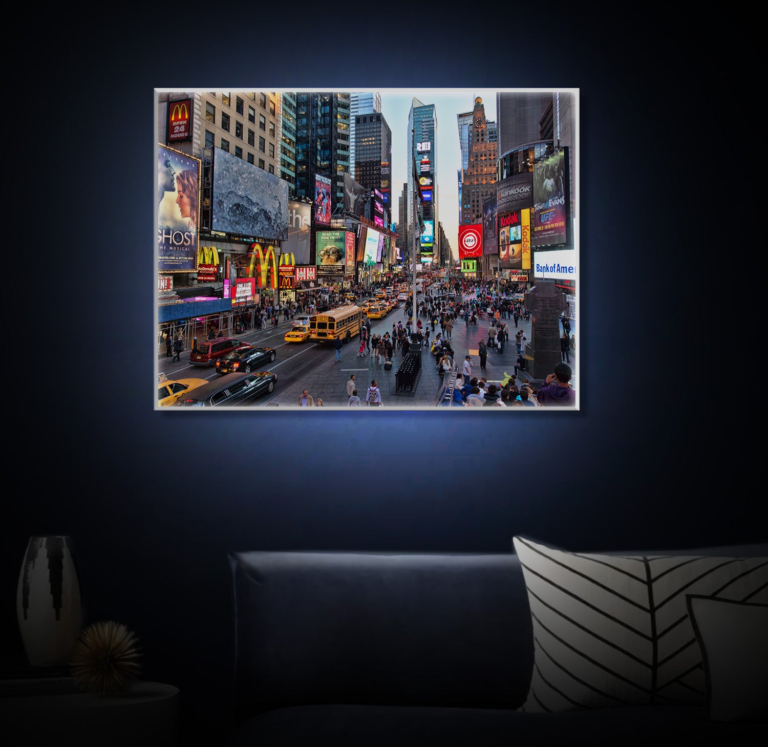 "Cities Art" LED Leuchtbild