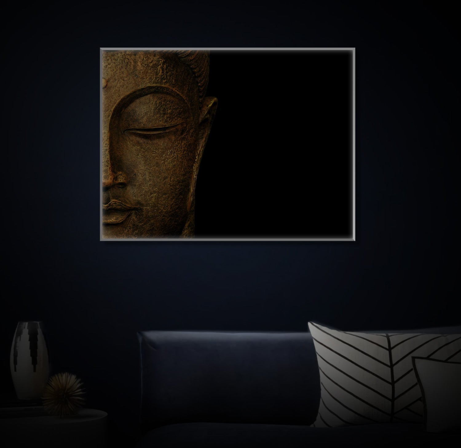 " Buddha" LED Leuchtbild