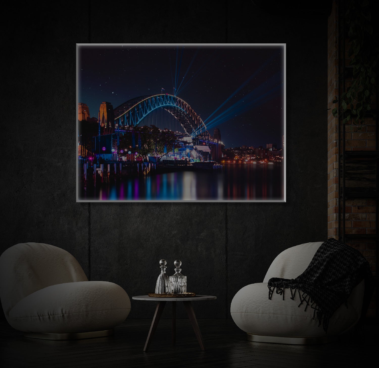 " Sydney Harbour Bridge" LED Leuchtbild
