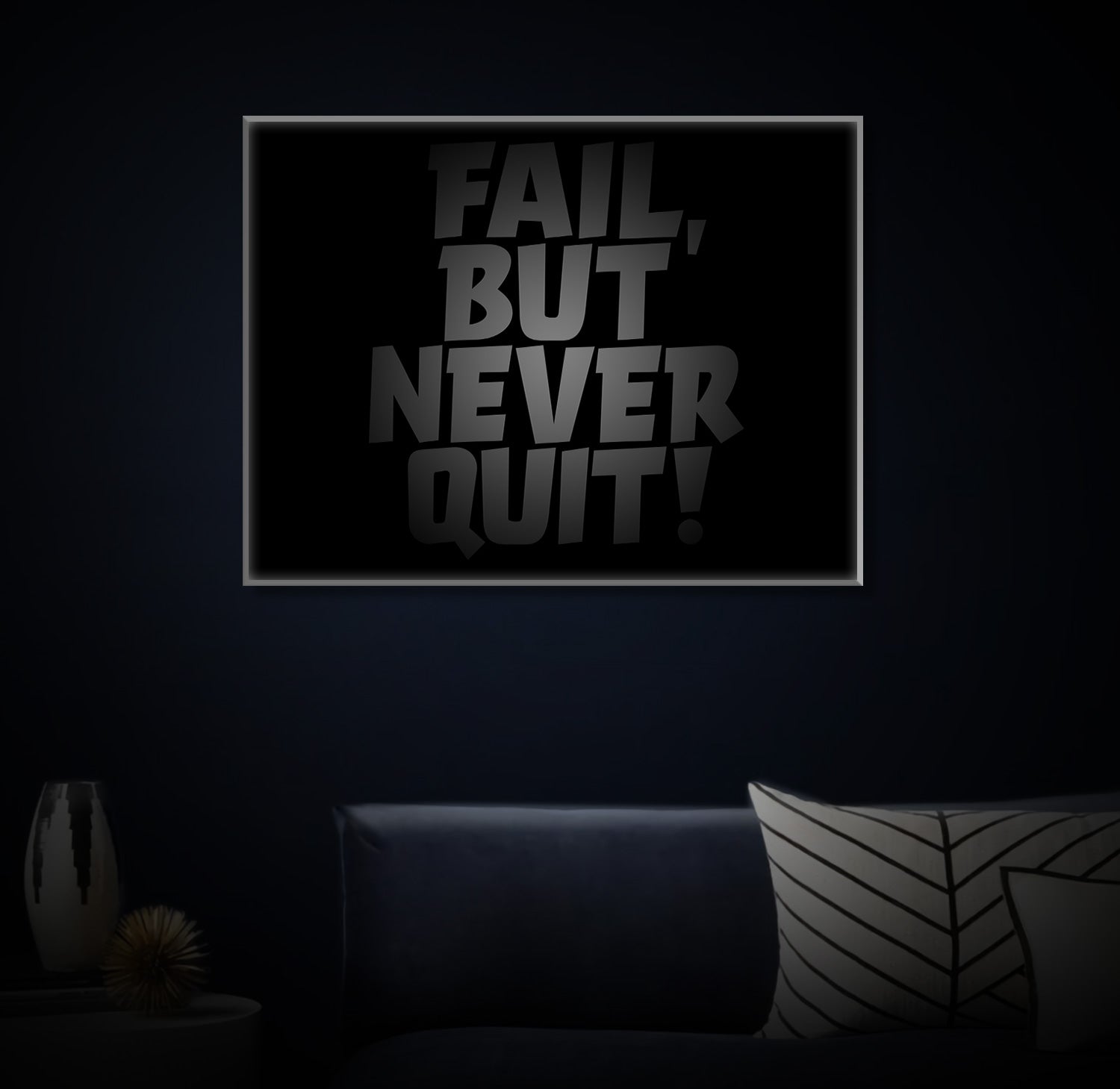 " Fail" LED Leuchtbild