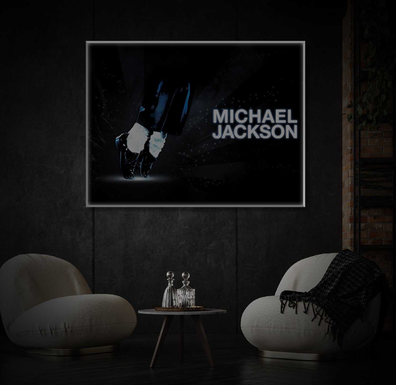 " Michael Jackson" LED Leuchtbild