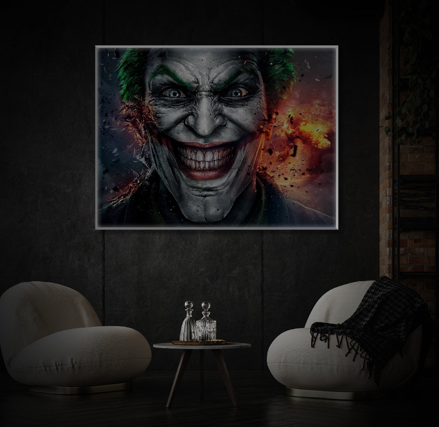 " Joker" LED Leuchtbild