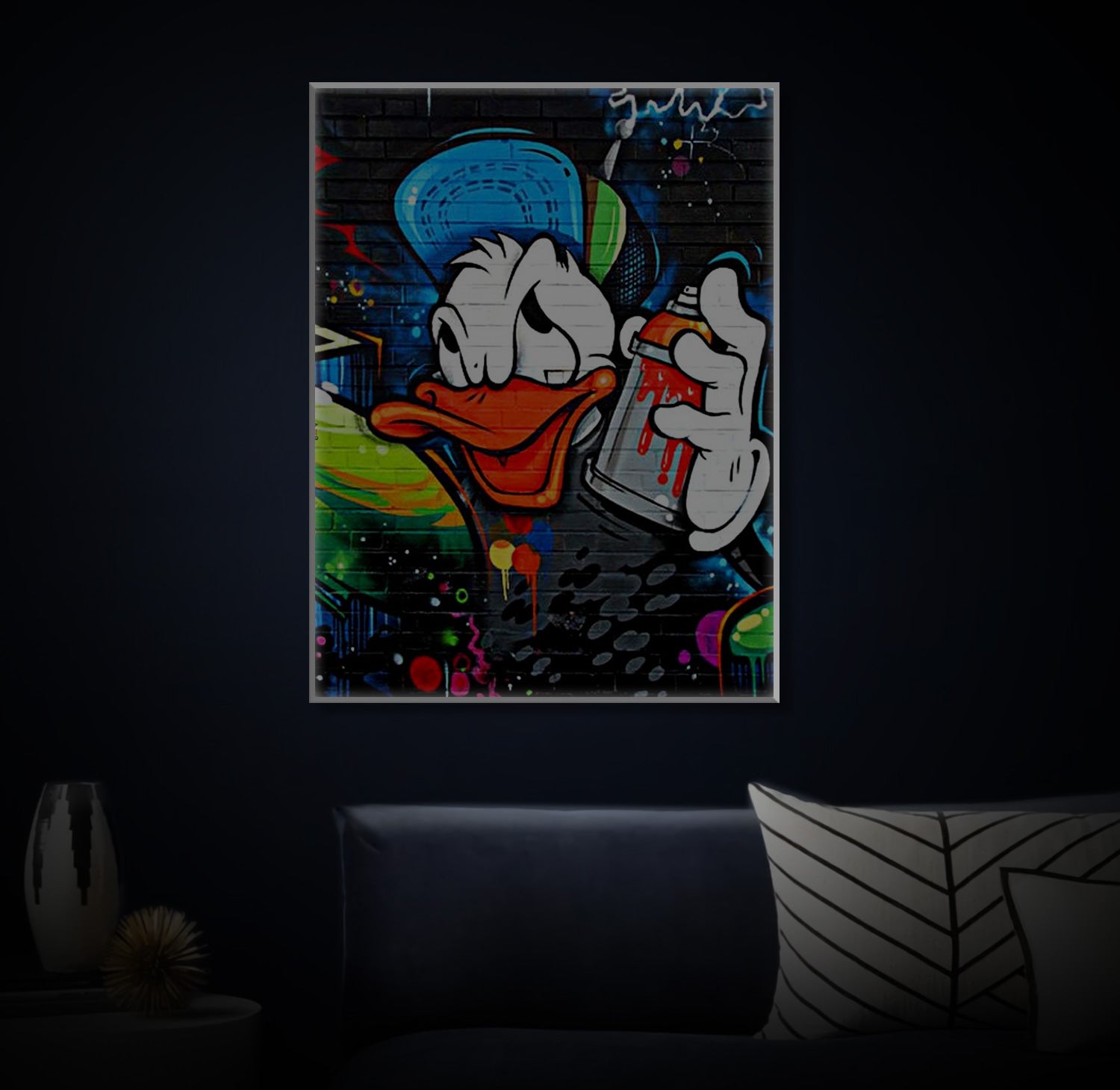 " Donal Duck" LED Leuchtbild