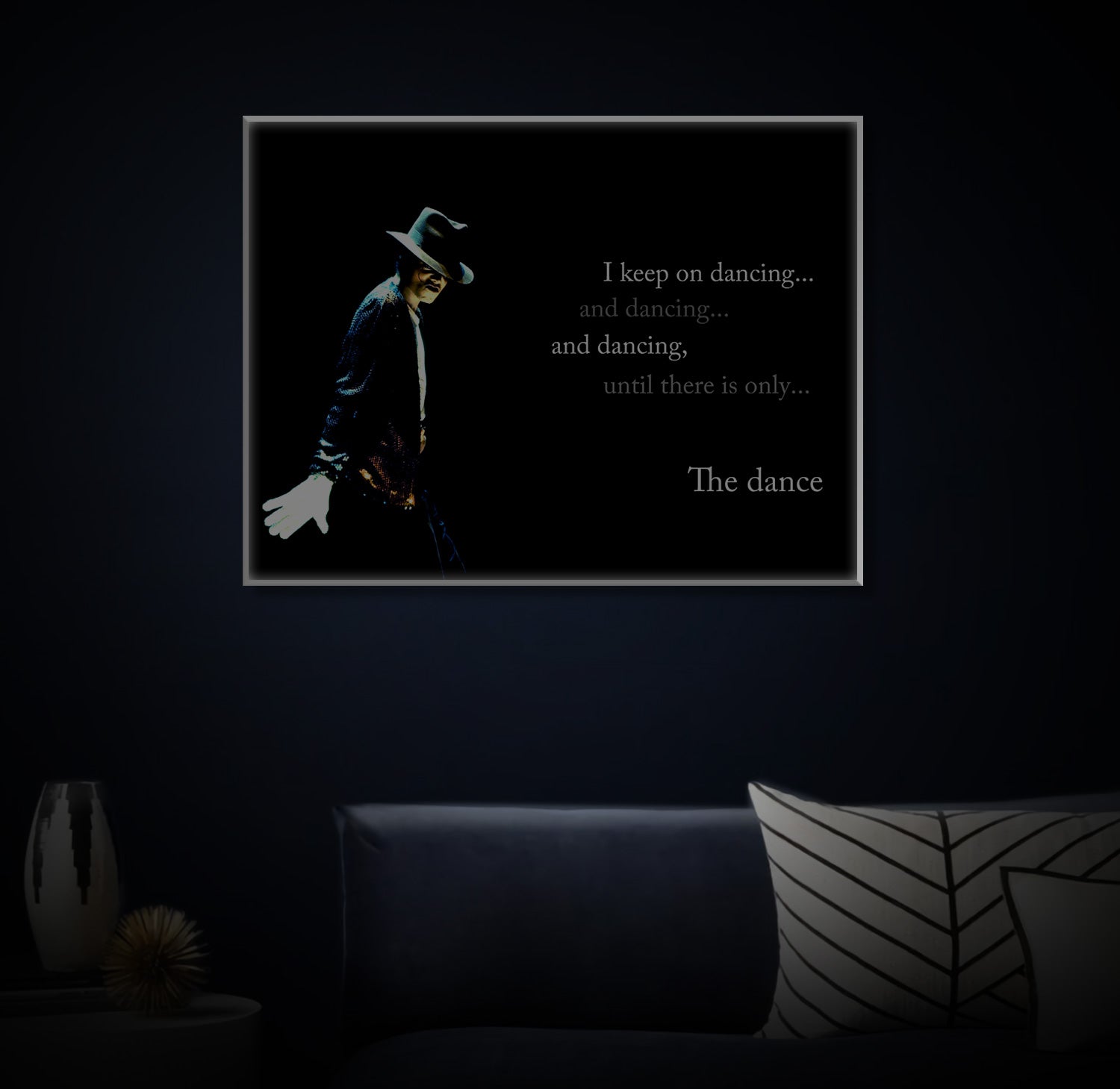 " Michael Jackson" LED Leuchtbild