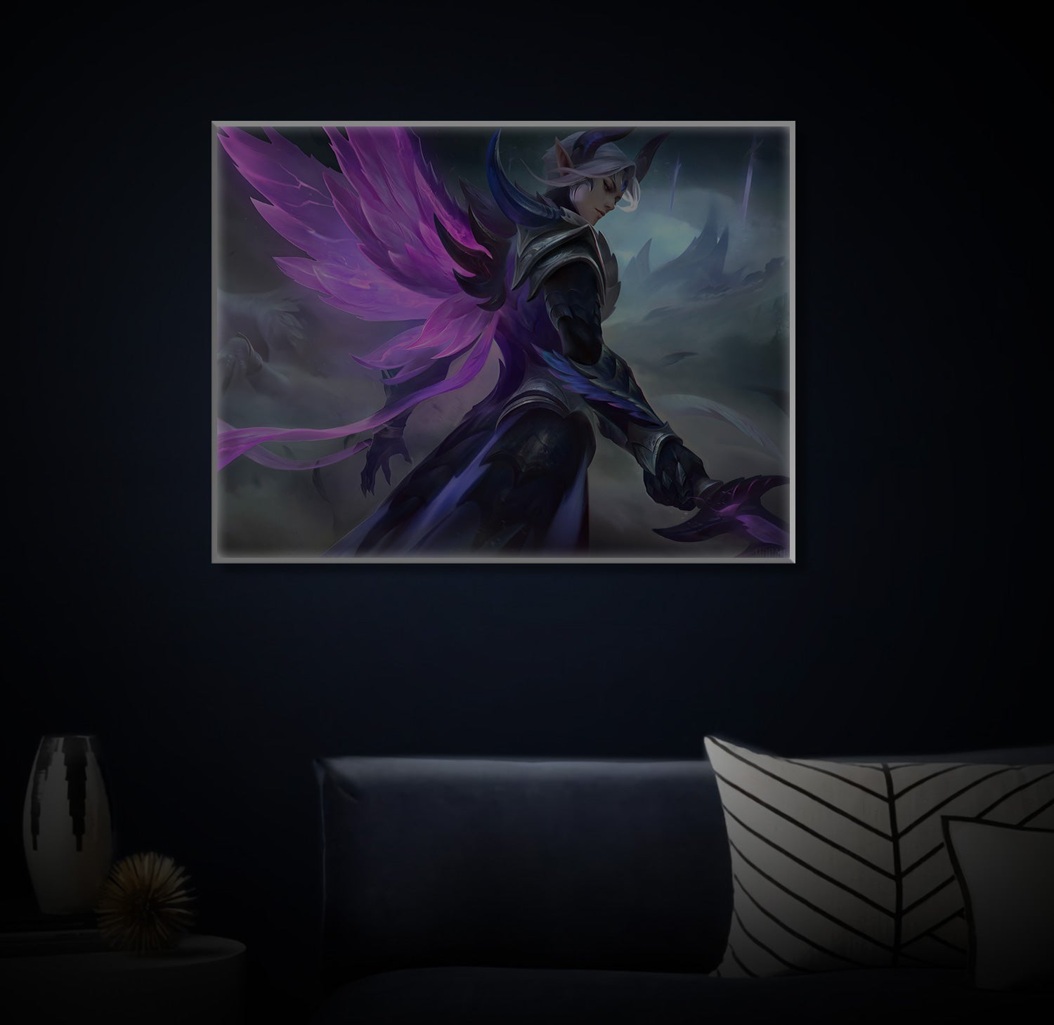 " Anime Ling Night Shade" LED Leuchtbild
