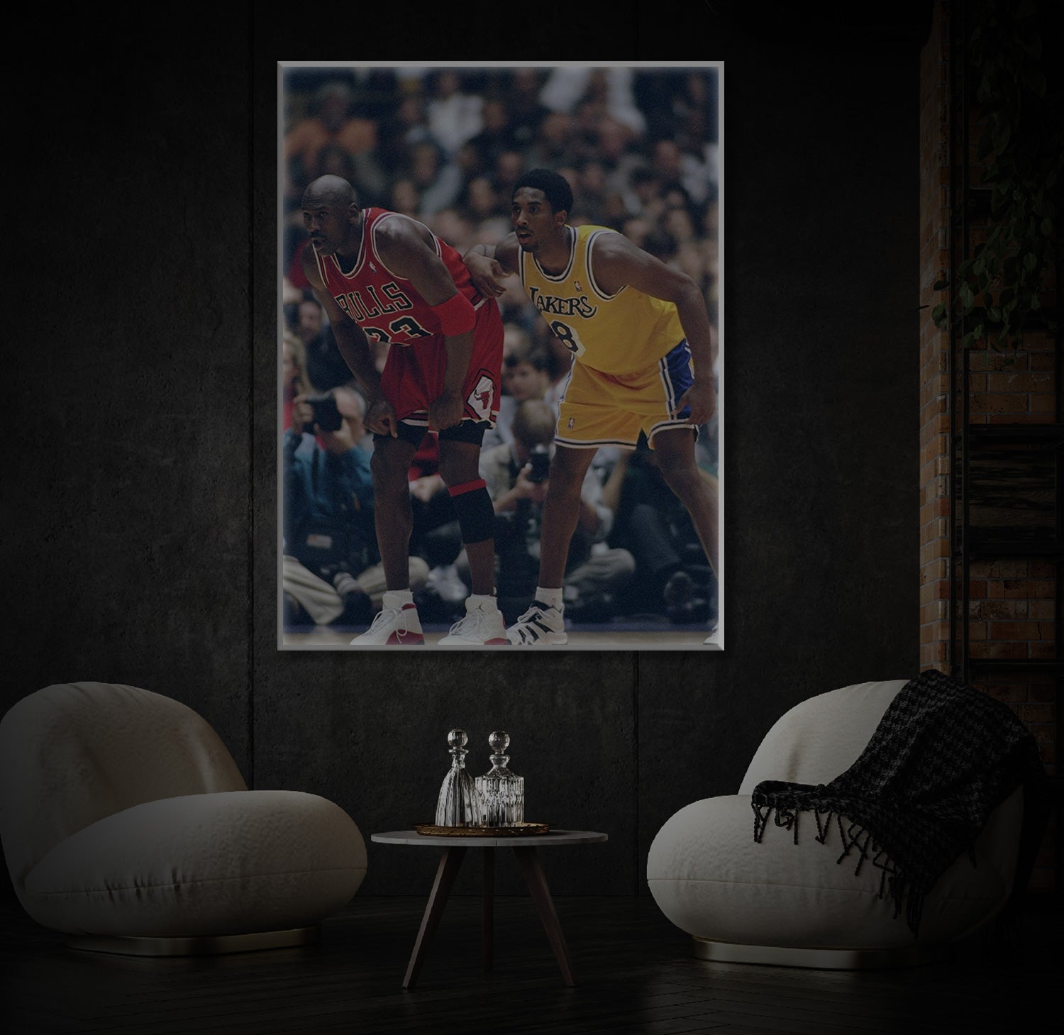 " Kobe Jordan " LED Leuchtbild