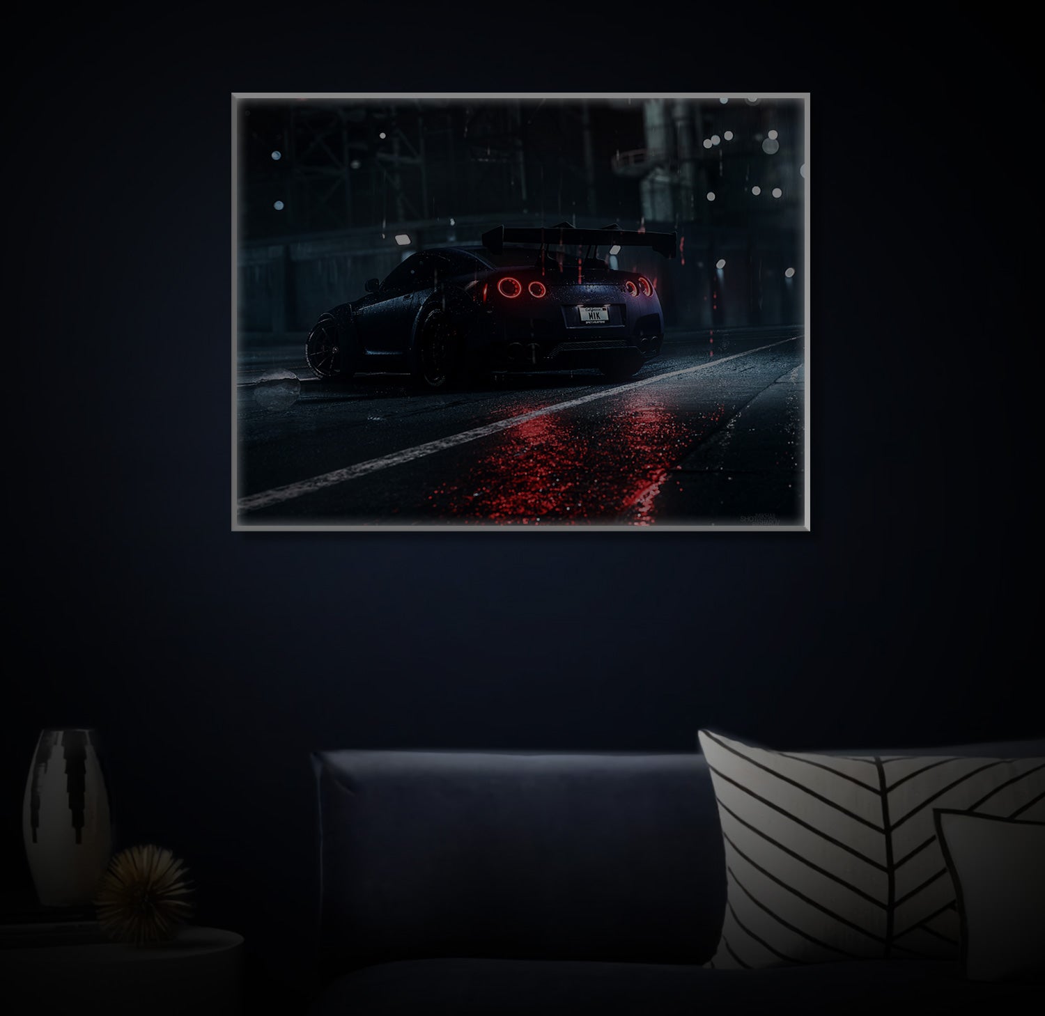 " Chevrolet by Night" LED Leuchtbild