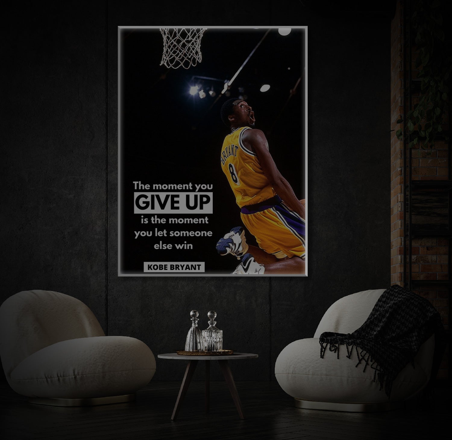 " Bryant Lakers" Leuchtbild
