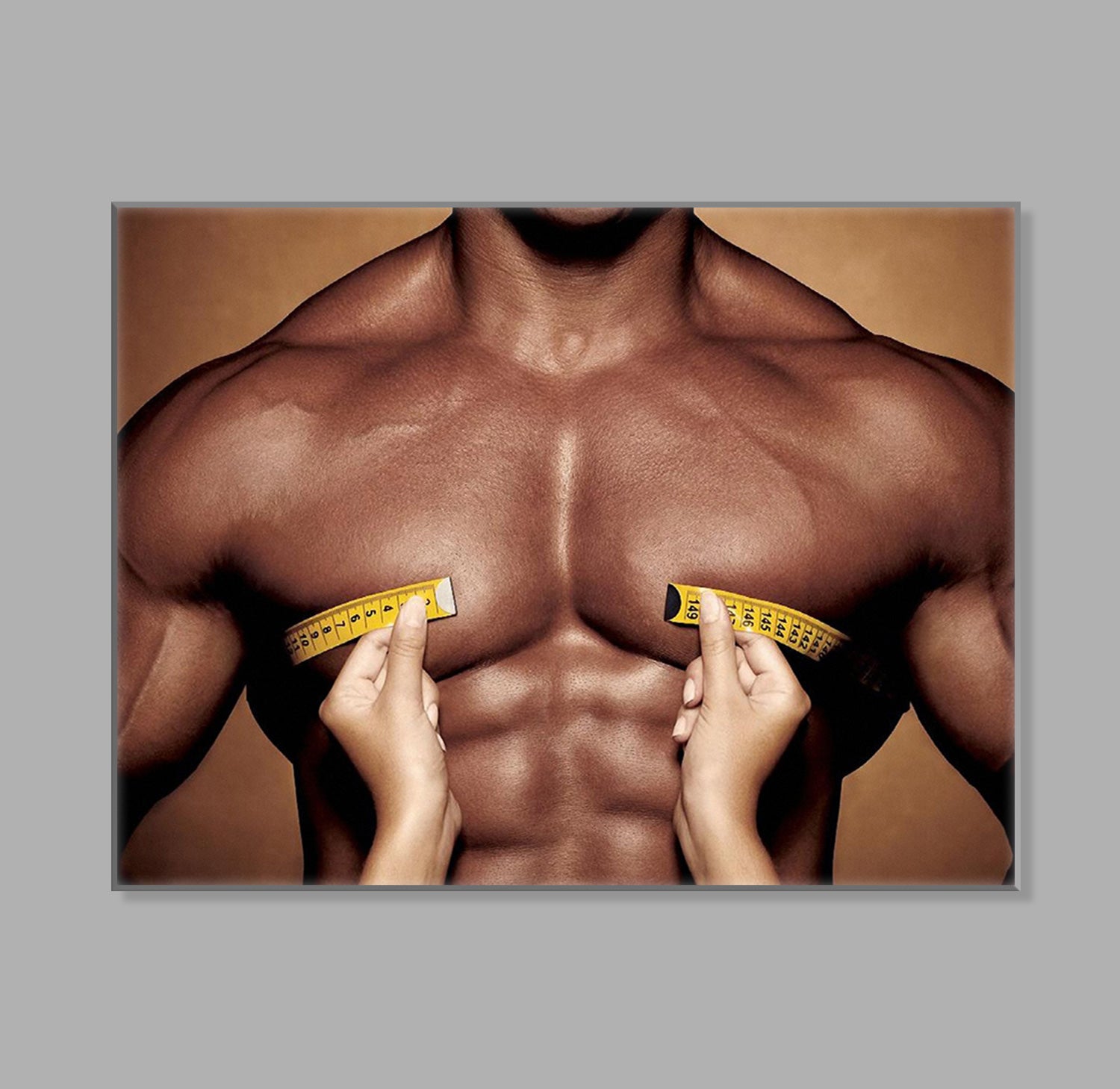" Body Men" LED Leuchtbild