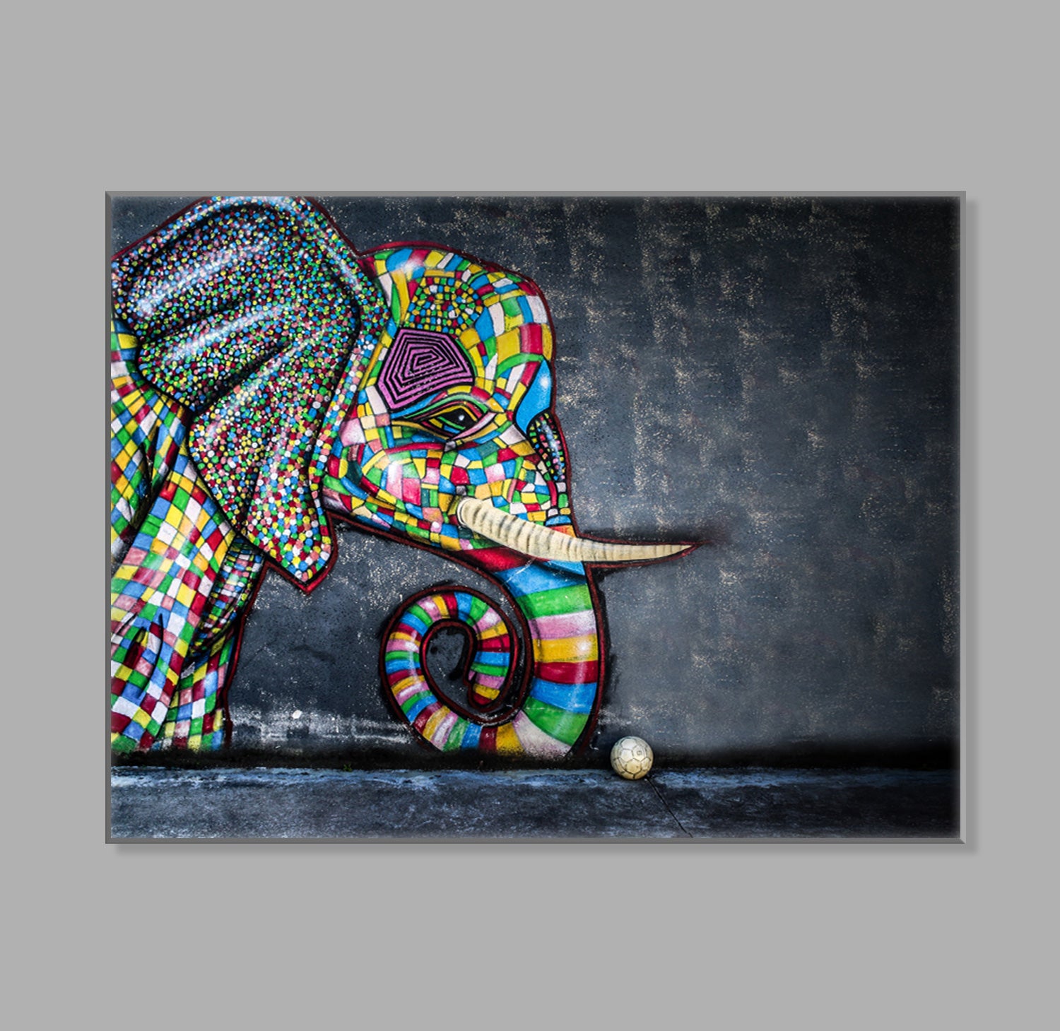 " Elephant" LED Leuchtbild
