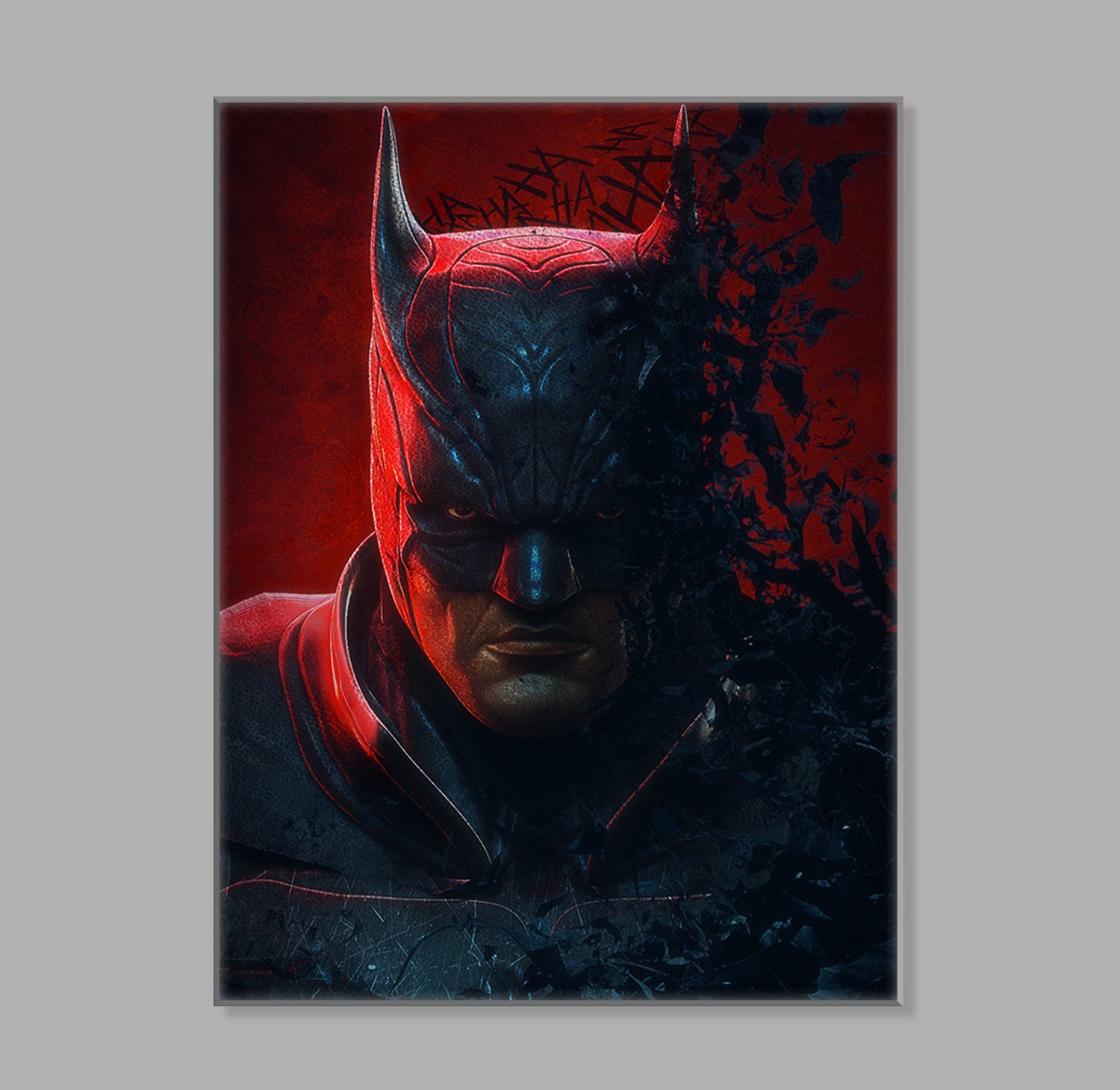 " Bat Man" LED Leuchtbild