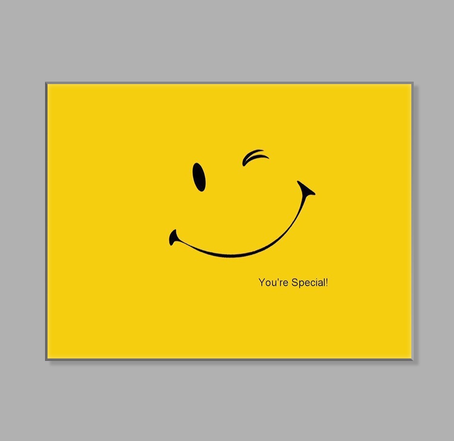 " Smiley You´re Special" LED Leuchtbild