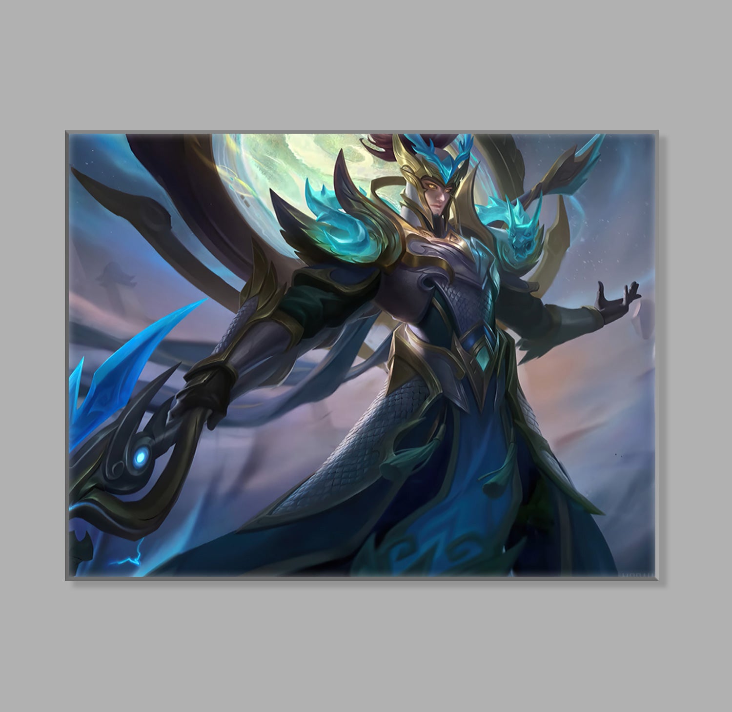 " Anime Zilong Revamped" LED Leuchtbild
