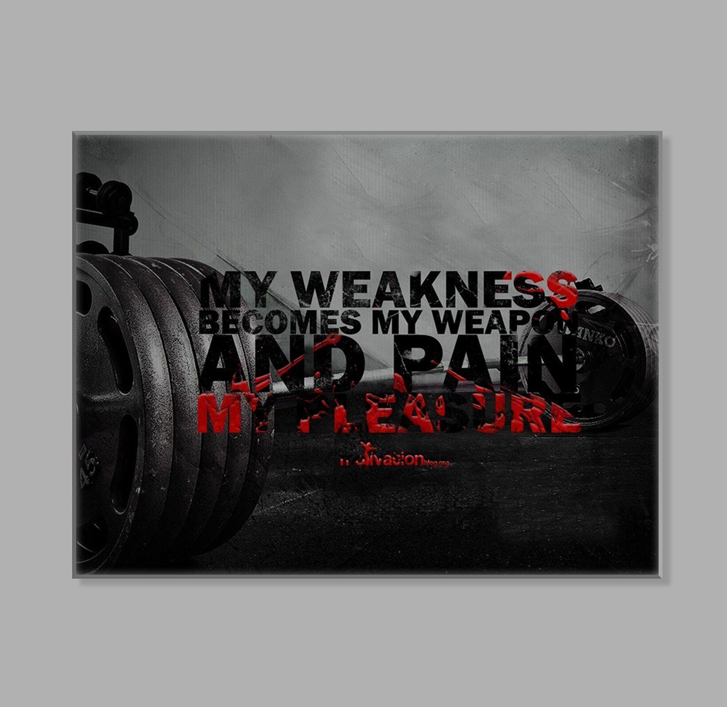 " My Weakness" LED Leuchtbild