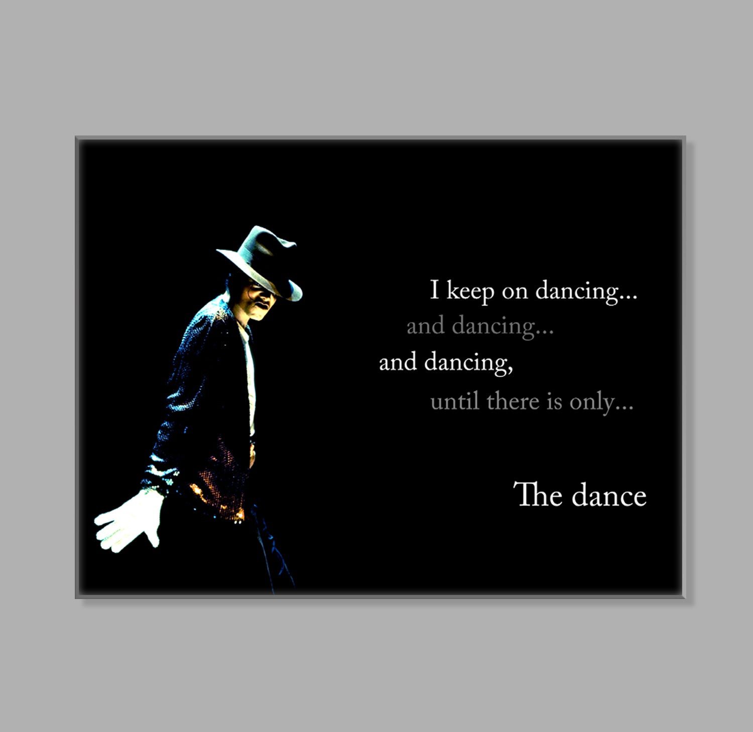 " Michael Jackson" LED Leuchtbild
