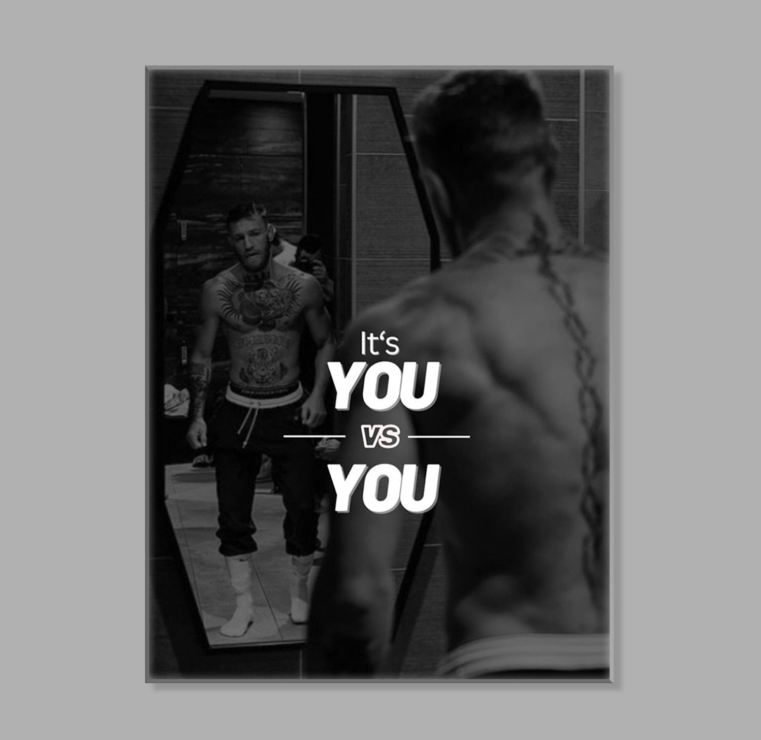 " You vs You" LED Leuchtbild
