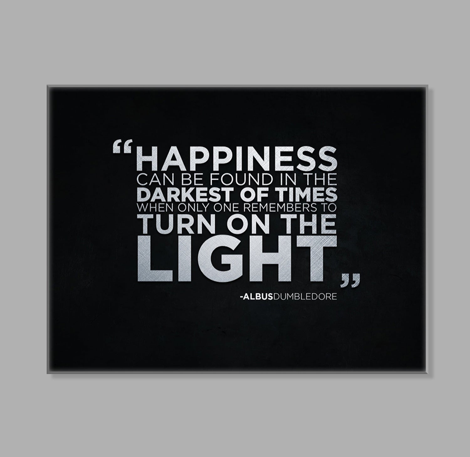 " Happiness " LED Leuchtbild